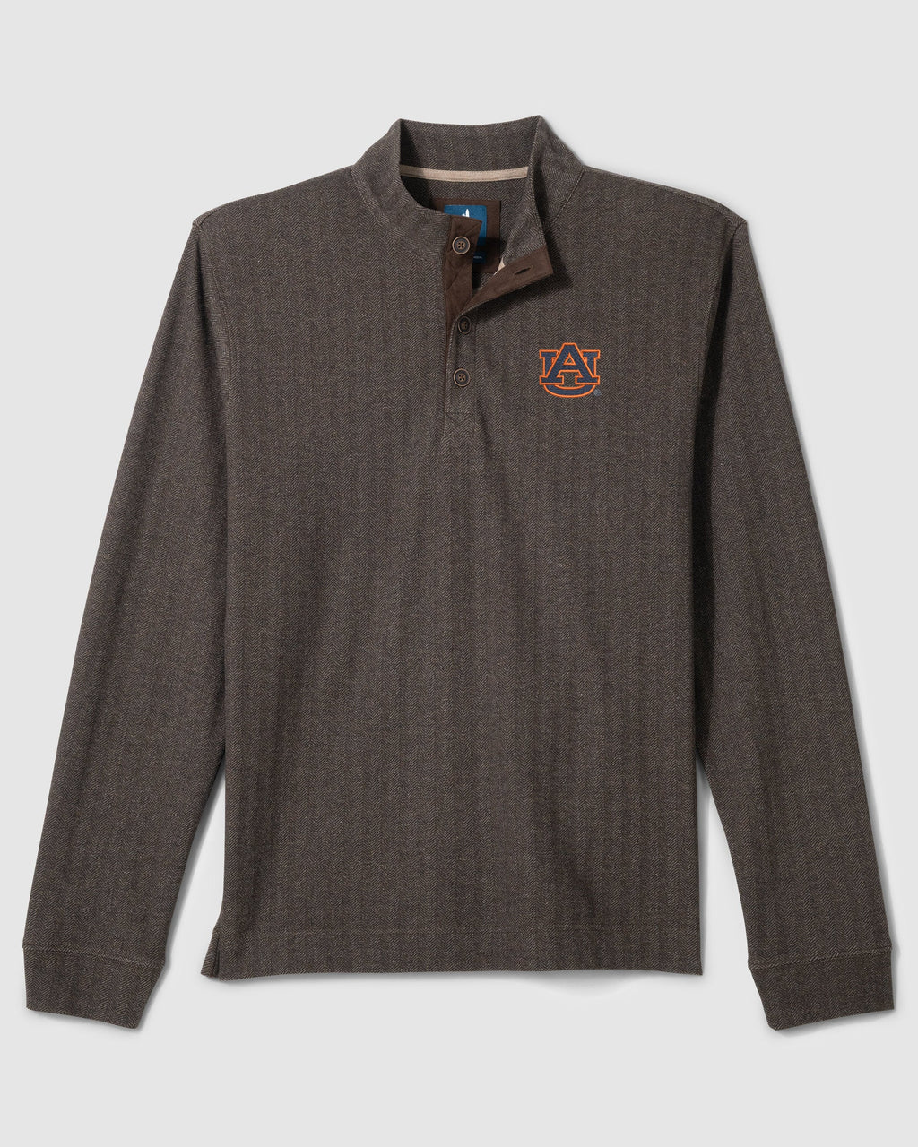 Auburn Cotton Blend Henley