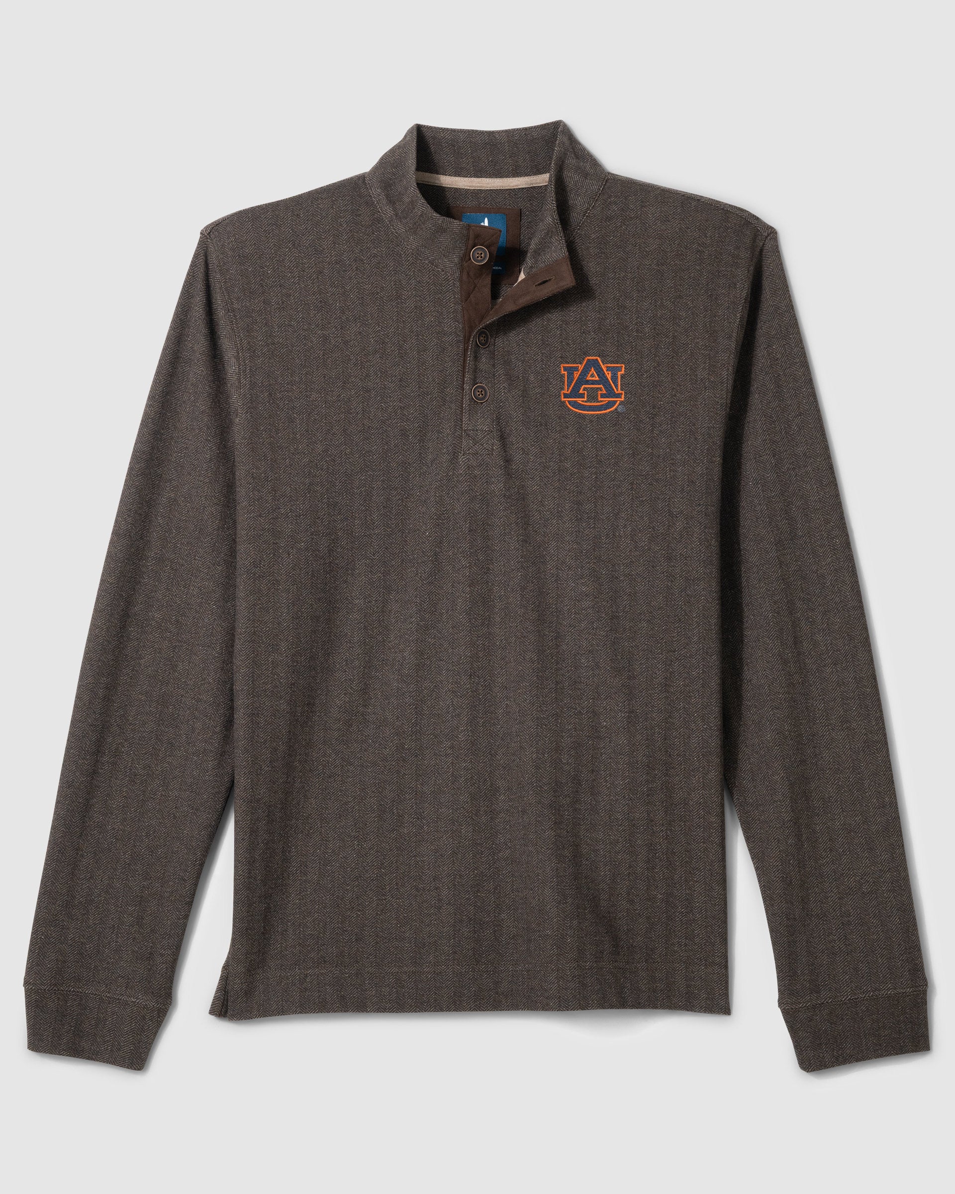 Auburn Cotton Blend Henley
