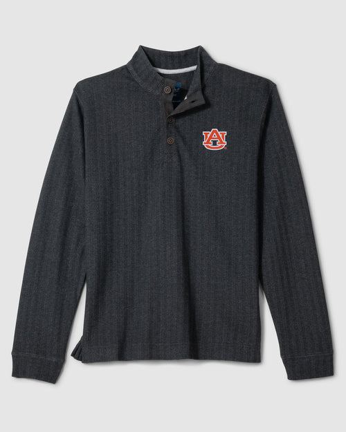 Auburn Cotton Blend Henley