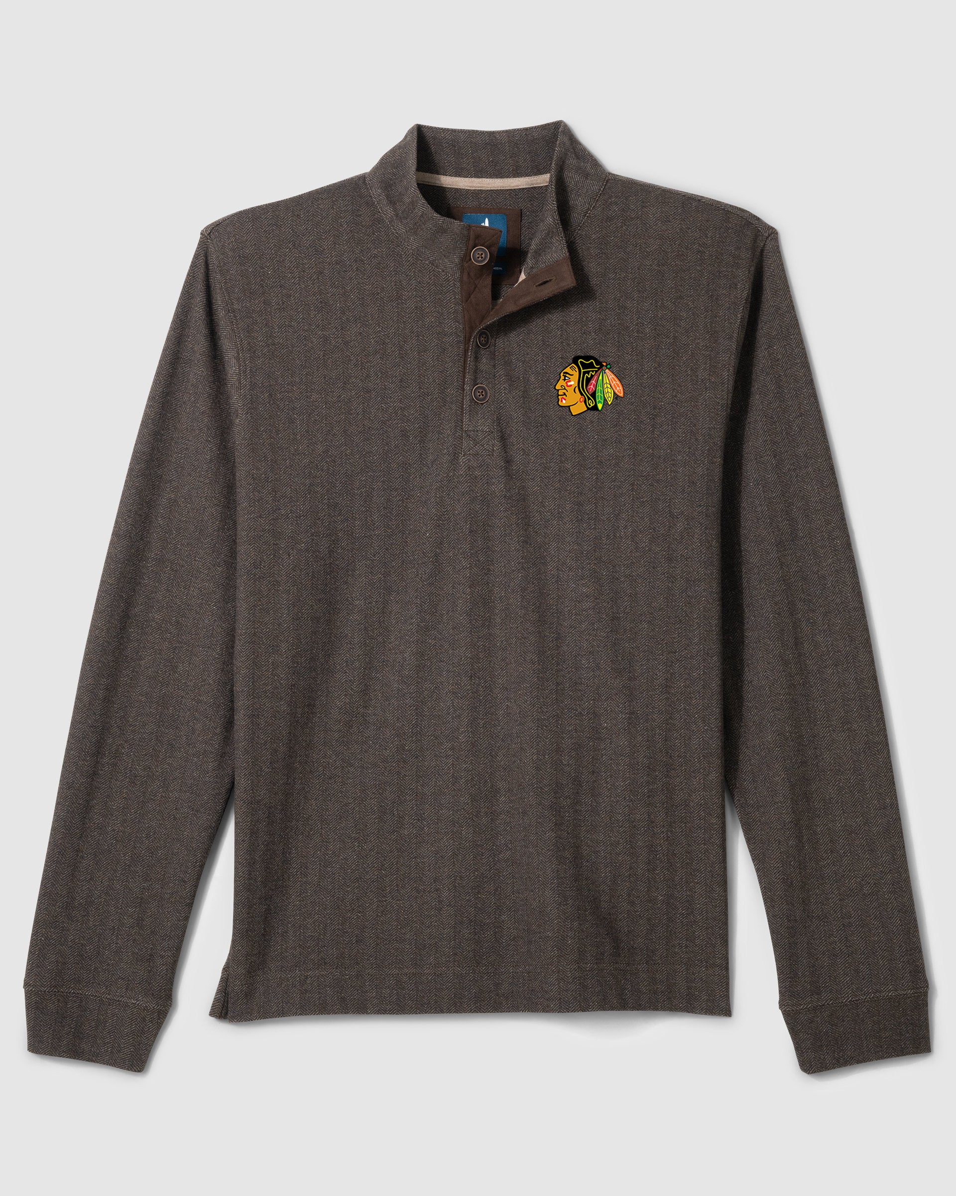 Chicago Blackhawks Cotton Blend Henley