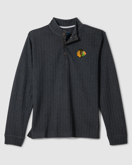 Chicago Blackhawks Cotton Blend Henley