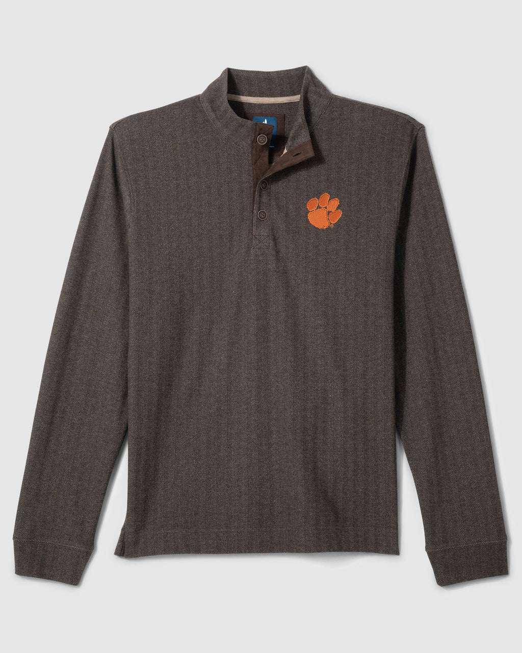 Clemson University Cotton Blend Henley