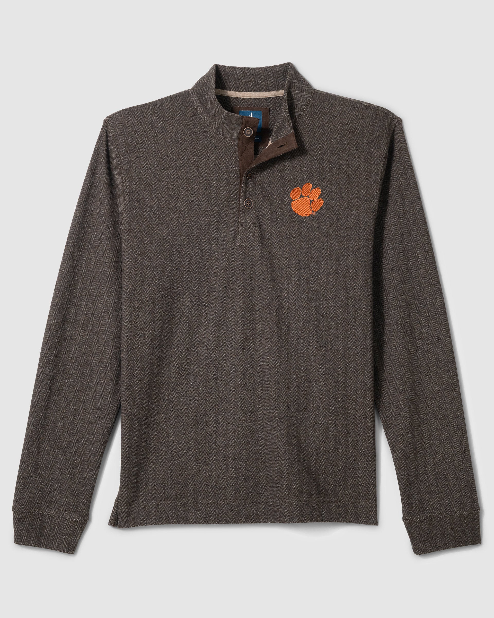 Clemson University Cotton Blend Henley