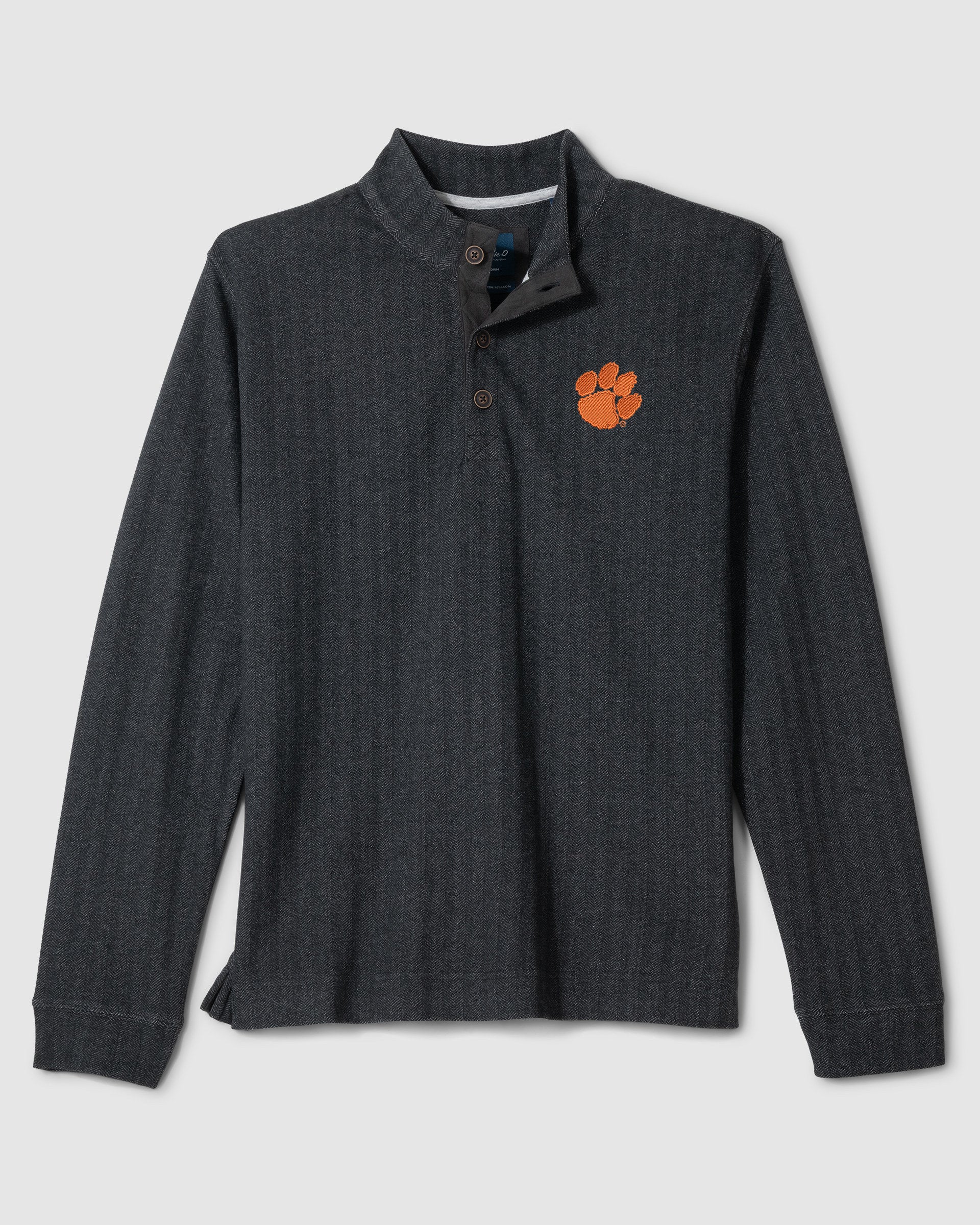 Clemson University Cotton Blend Henley