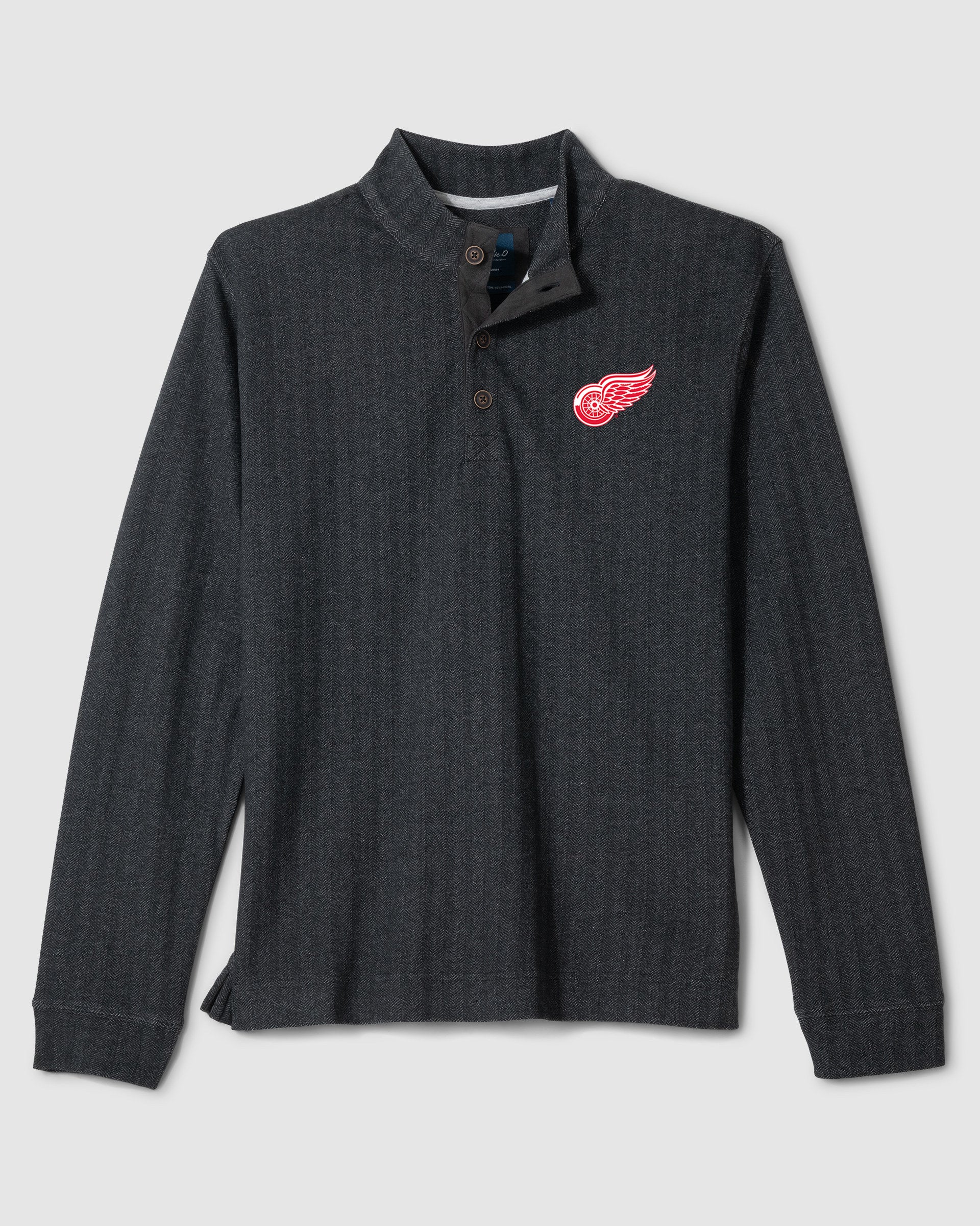 Detroit Red Wings Cotton Blend Henley