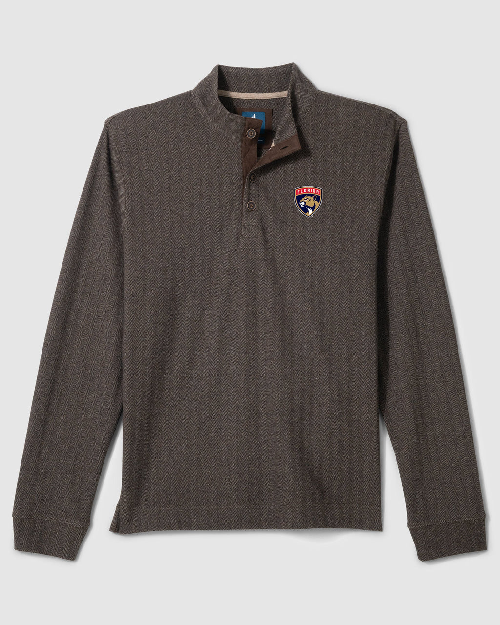 Florida Panthers Cotton Blend Henley