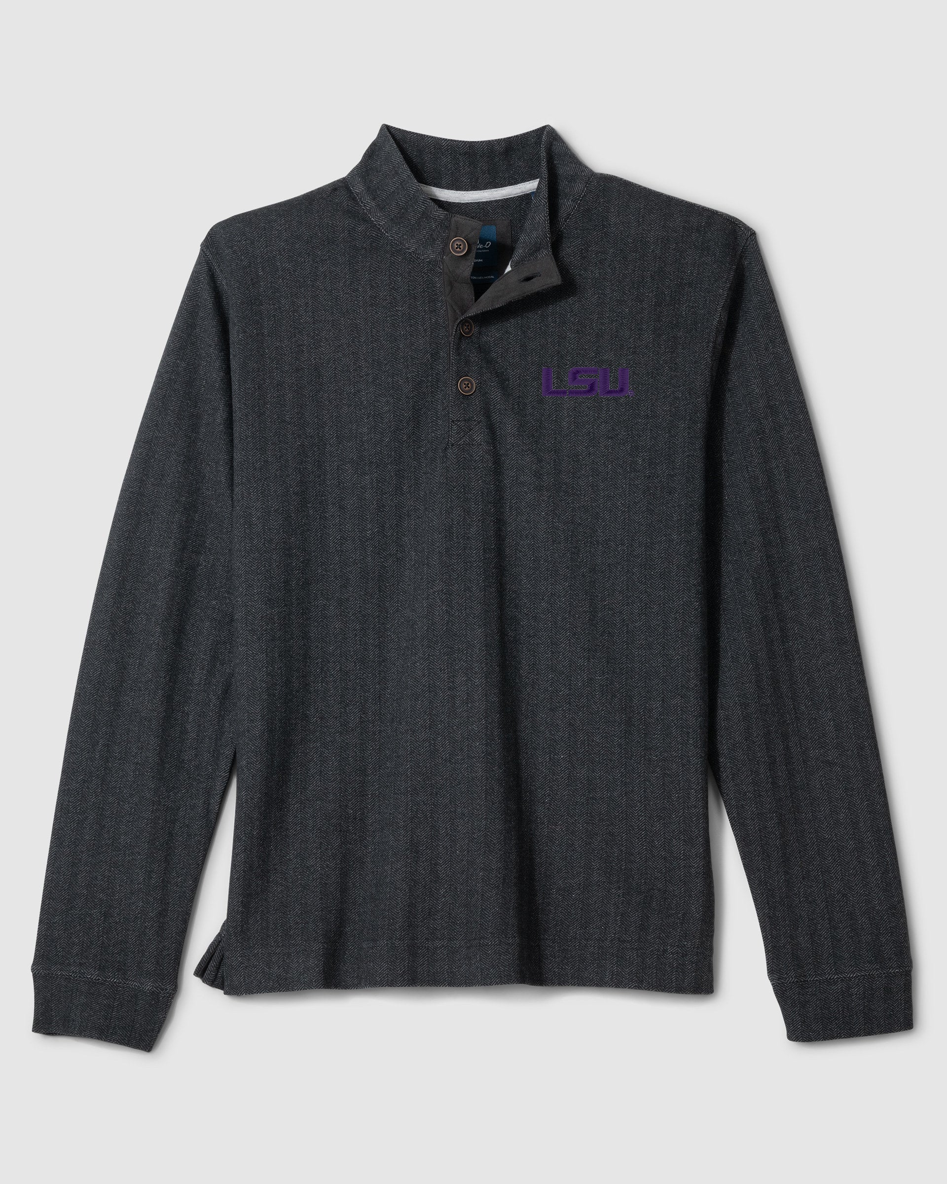 Louisiana State University  Cotton Blend Henley