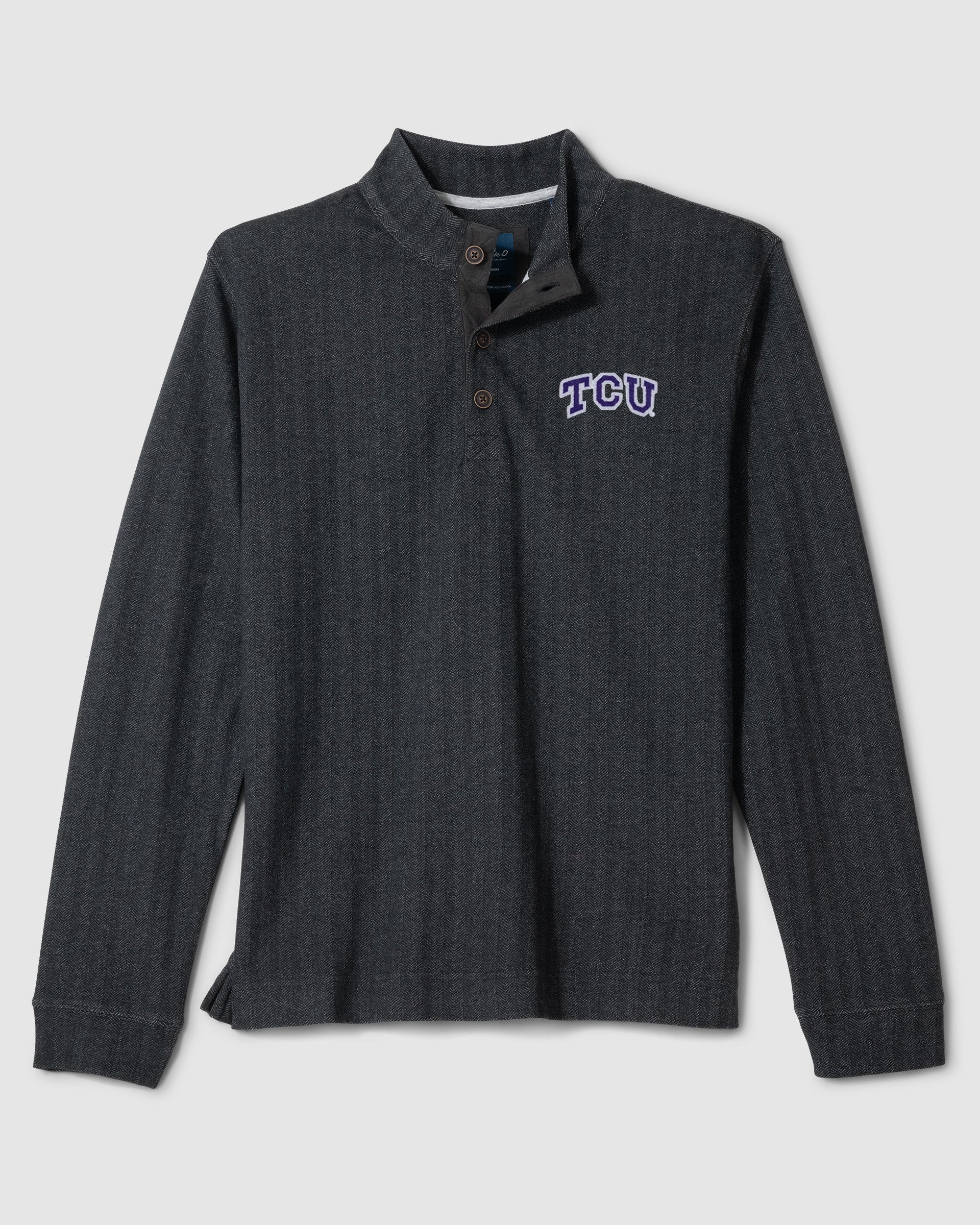 Texas Christian University  Cotton Blend Henley