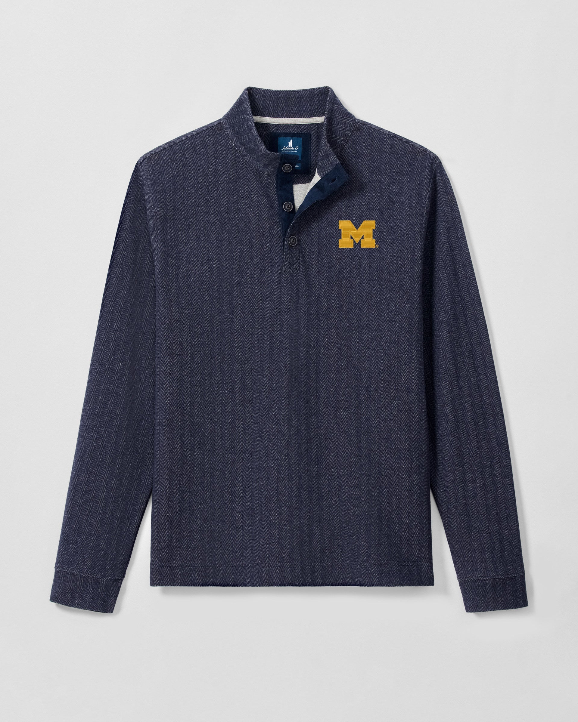 University Of Michigan Cotton Blend Henley