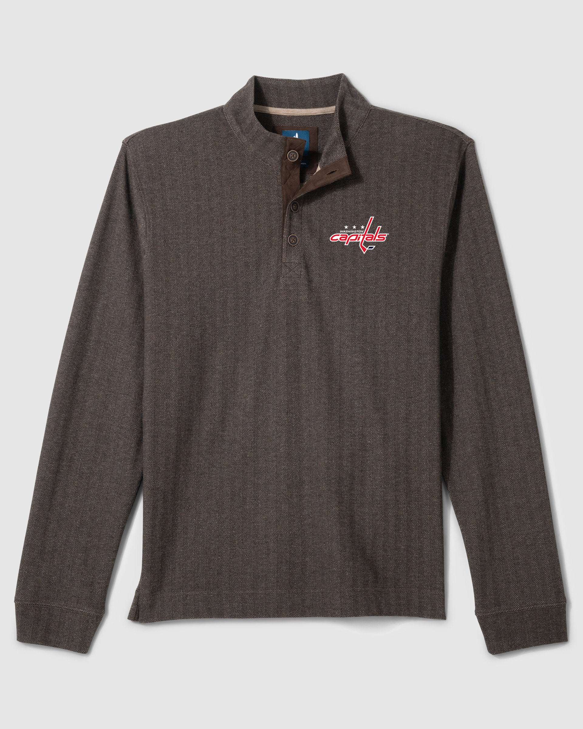 Washington Capitals Cotton Blend Henley