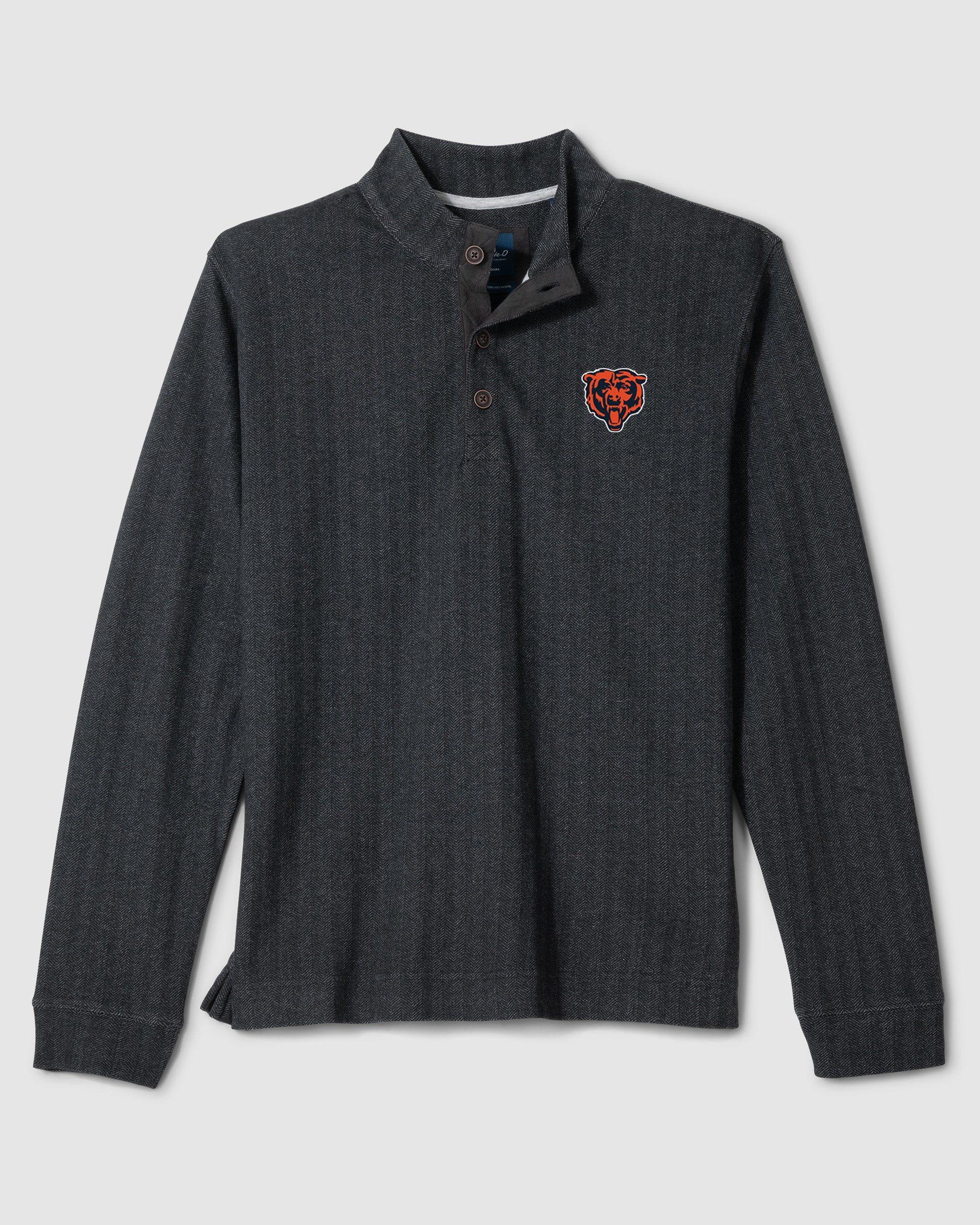 Chicago Bears Cotton Blend Henley