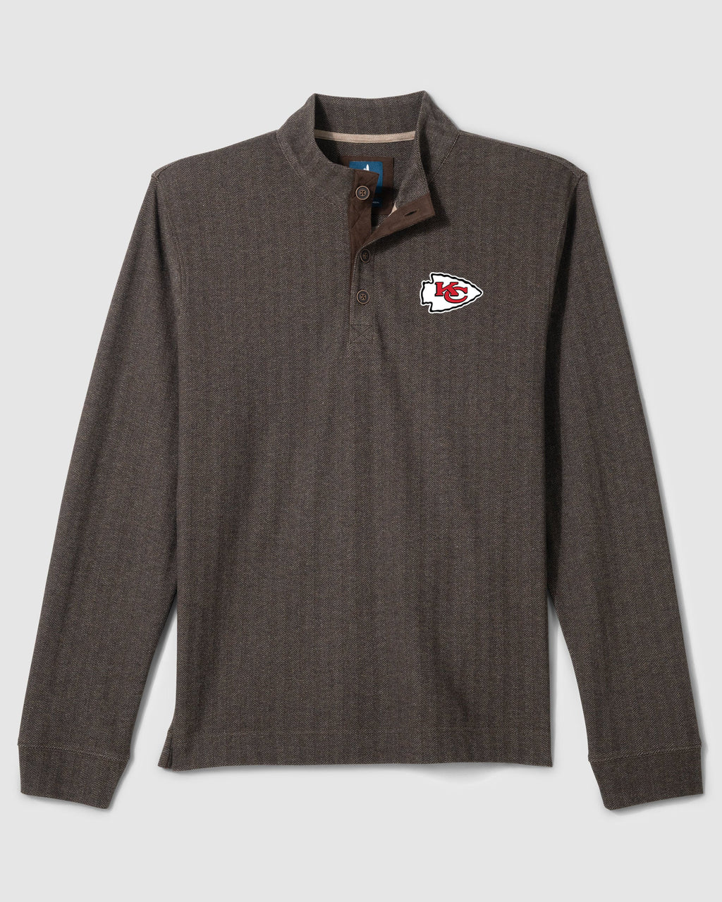 Kansas City Chiefs Cotton Blend Henley
