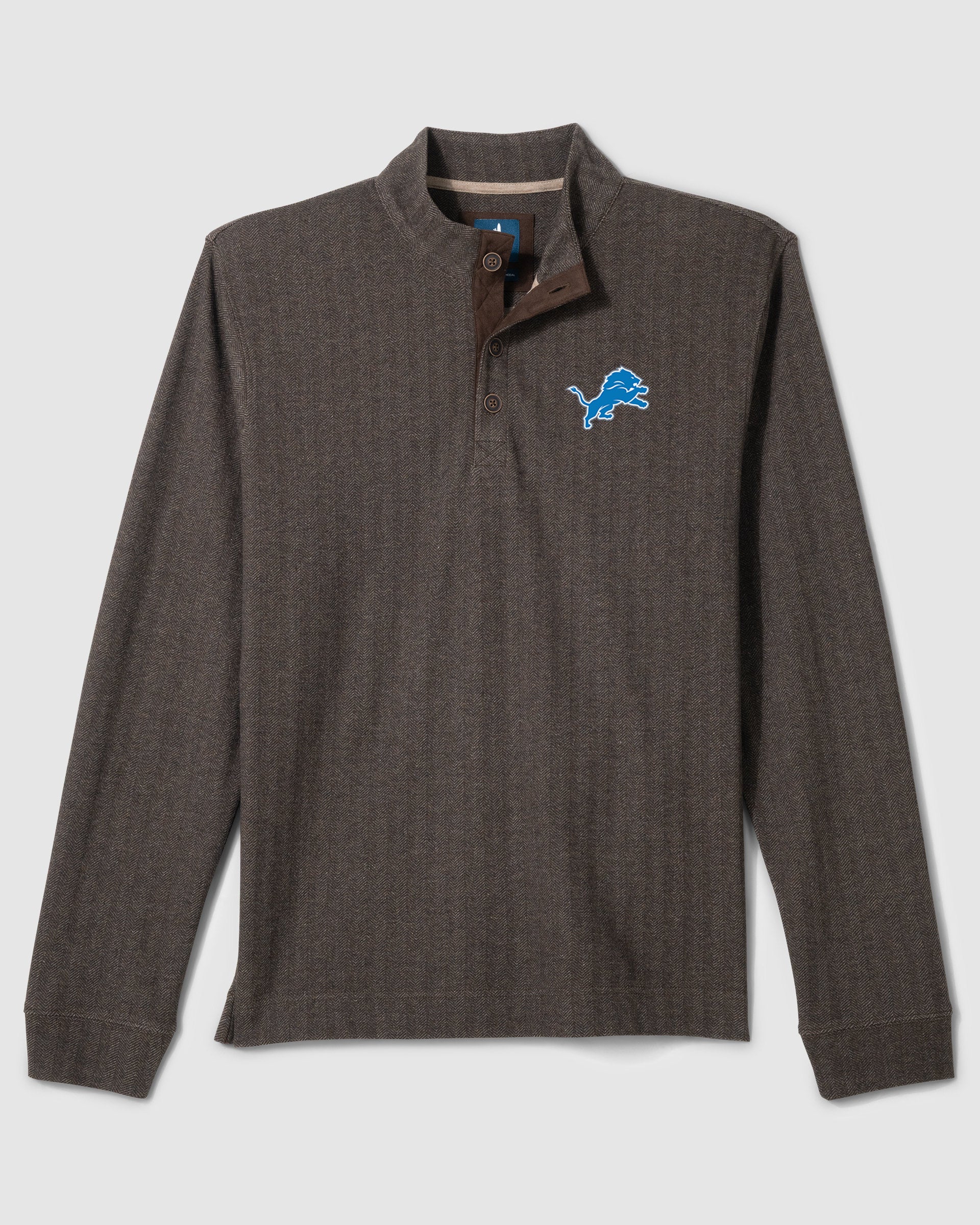 Detroit Lions Cotton Blend Henley