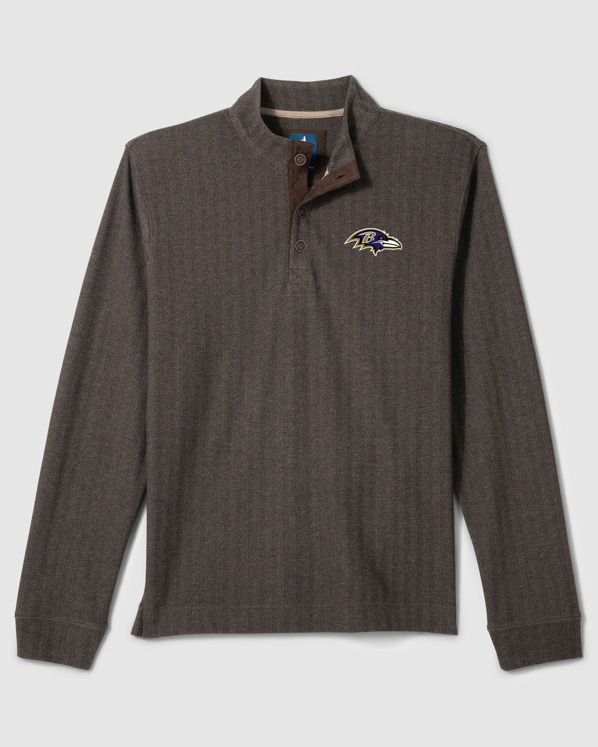 Baltimore Ravens Cotton Blend Henley