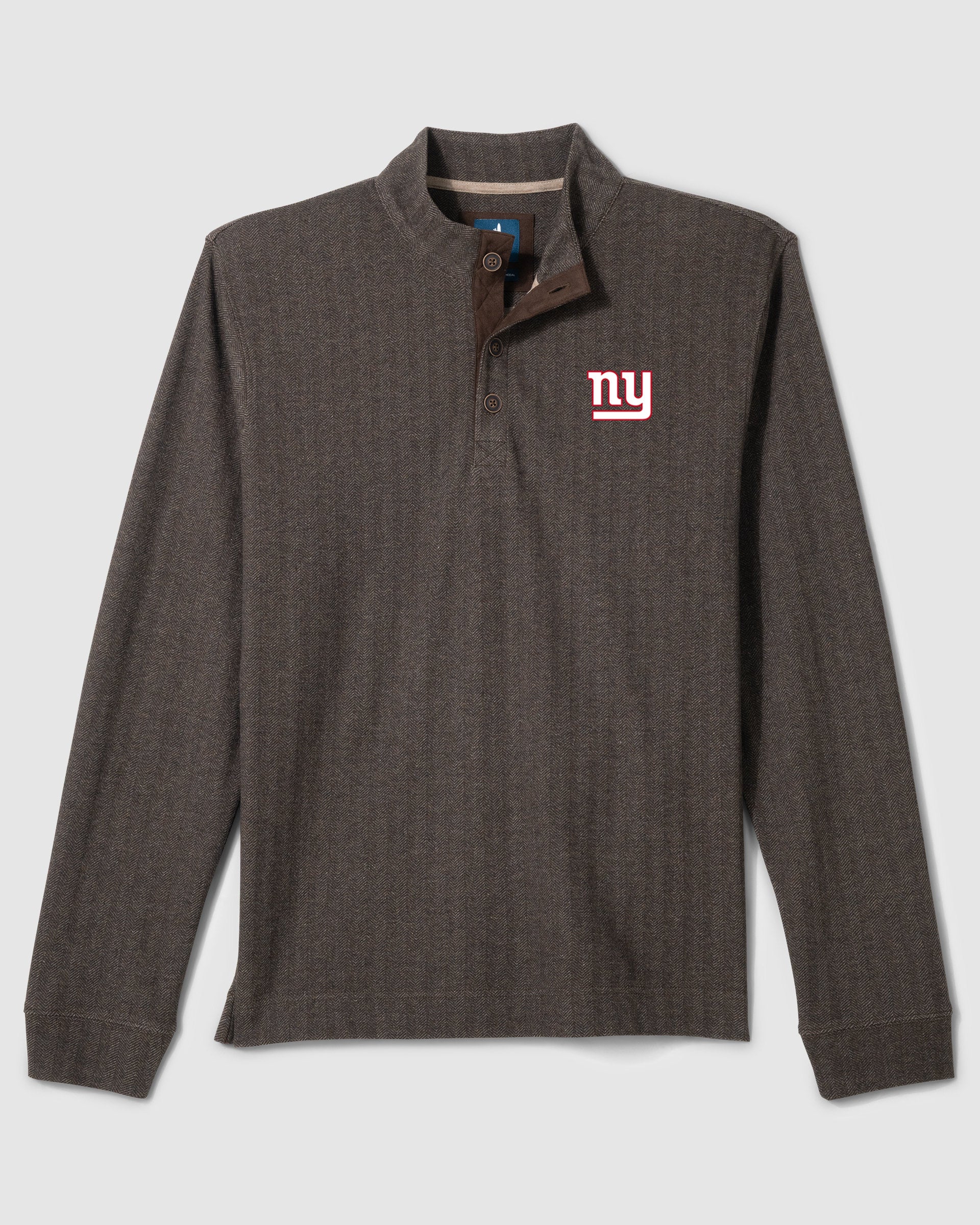 New York Giants Cotton Blend Henley