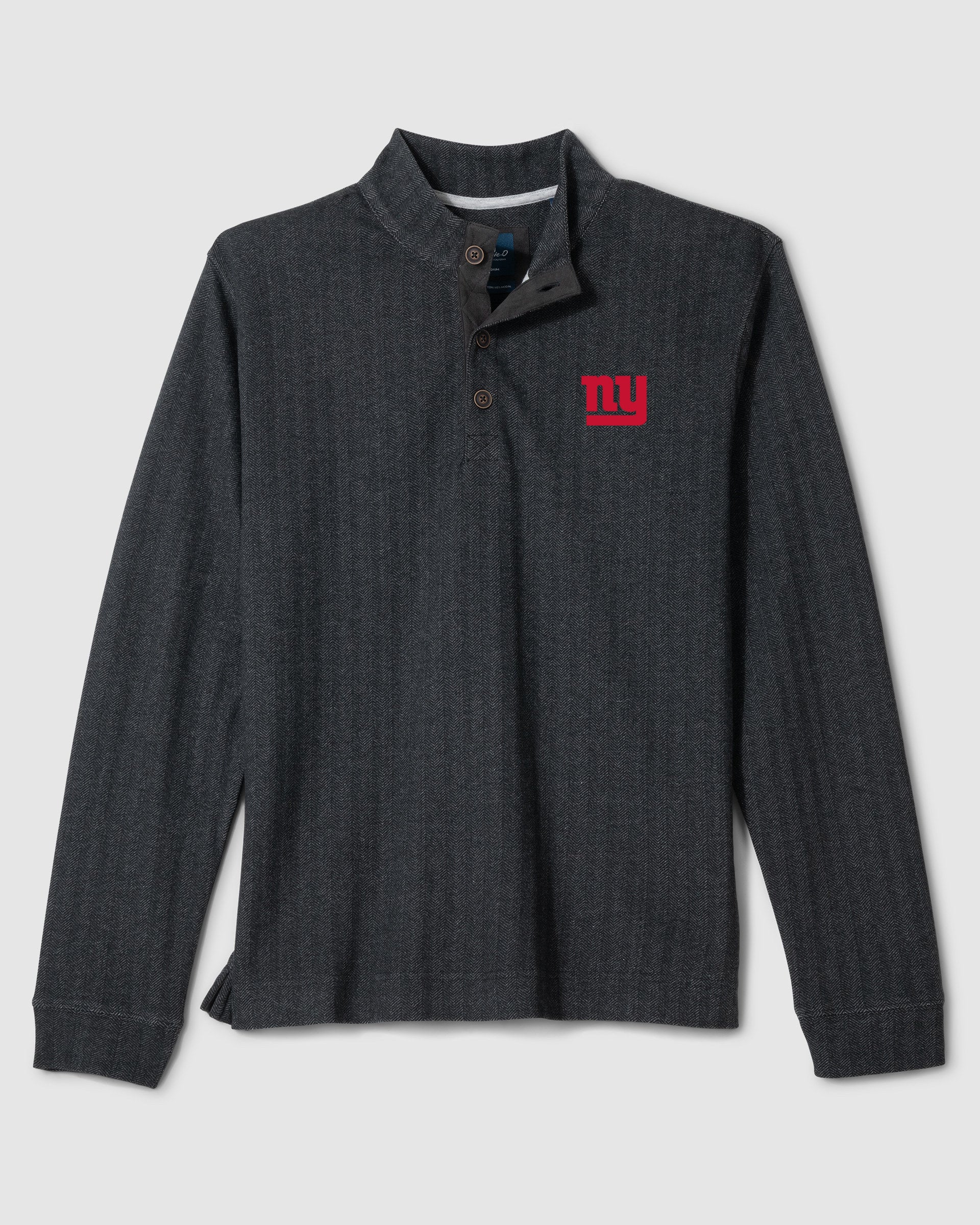 New York Giants Cotton Blend Henley