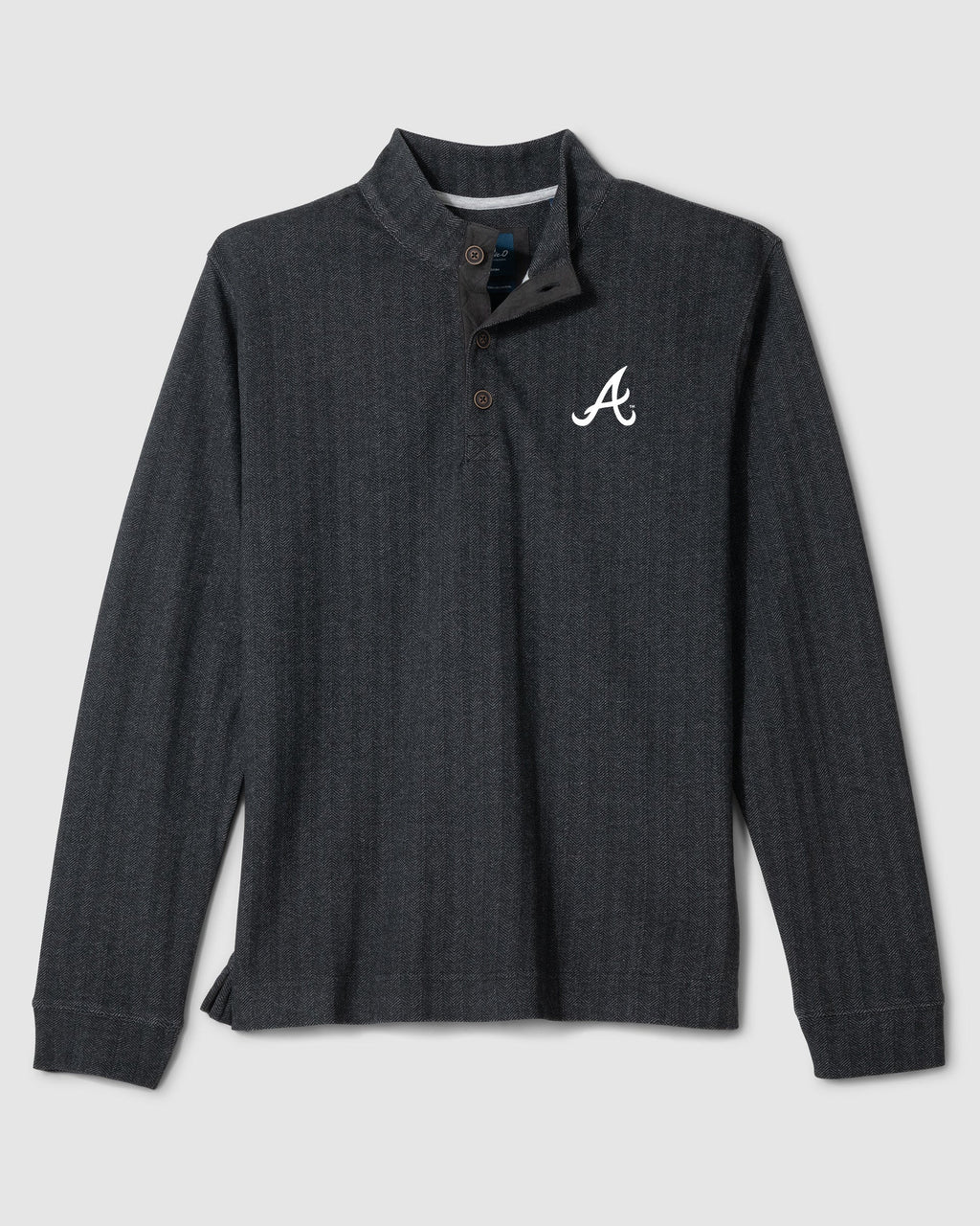 Atlanta Braves Cotton Blend Henley