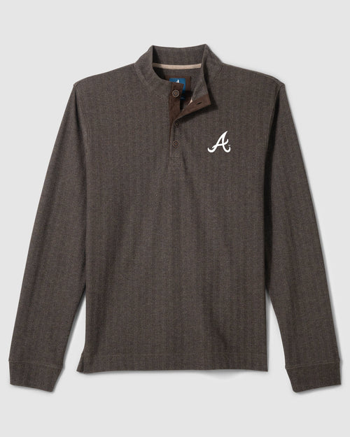 Atlanta Braves Cotton Blend Henley