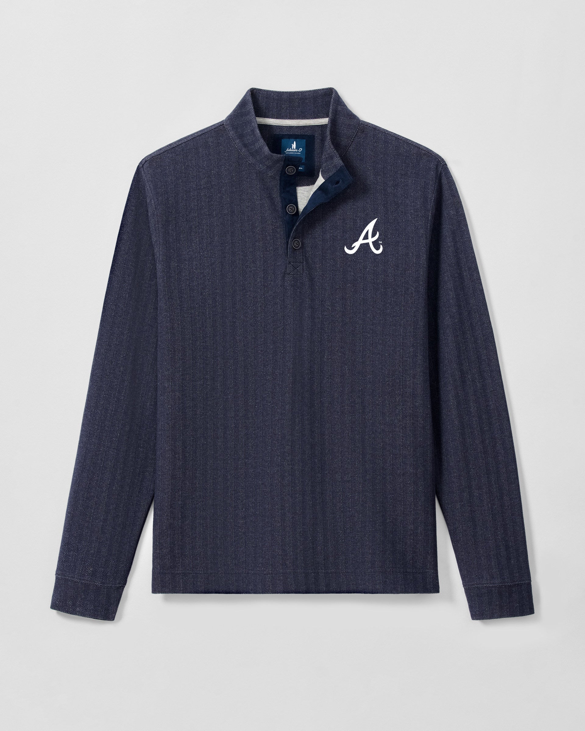 Atlanta Braves Cotton Blend Henley