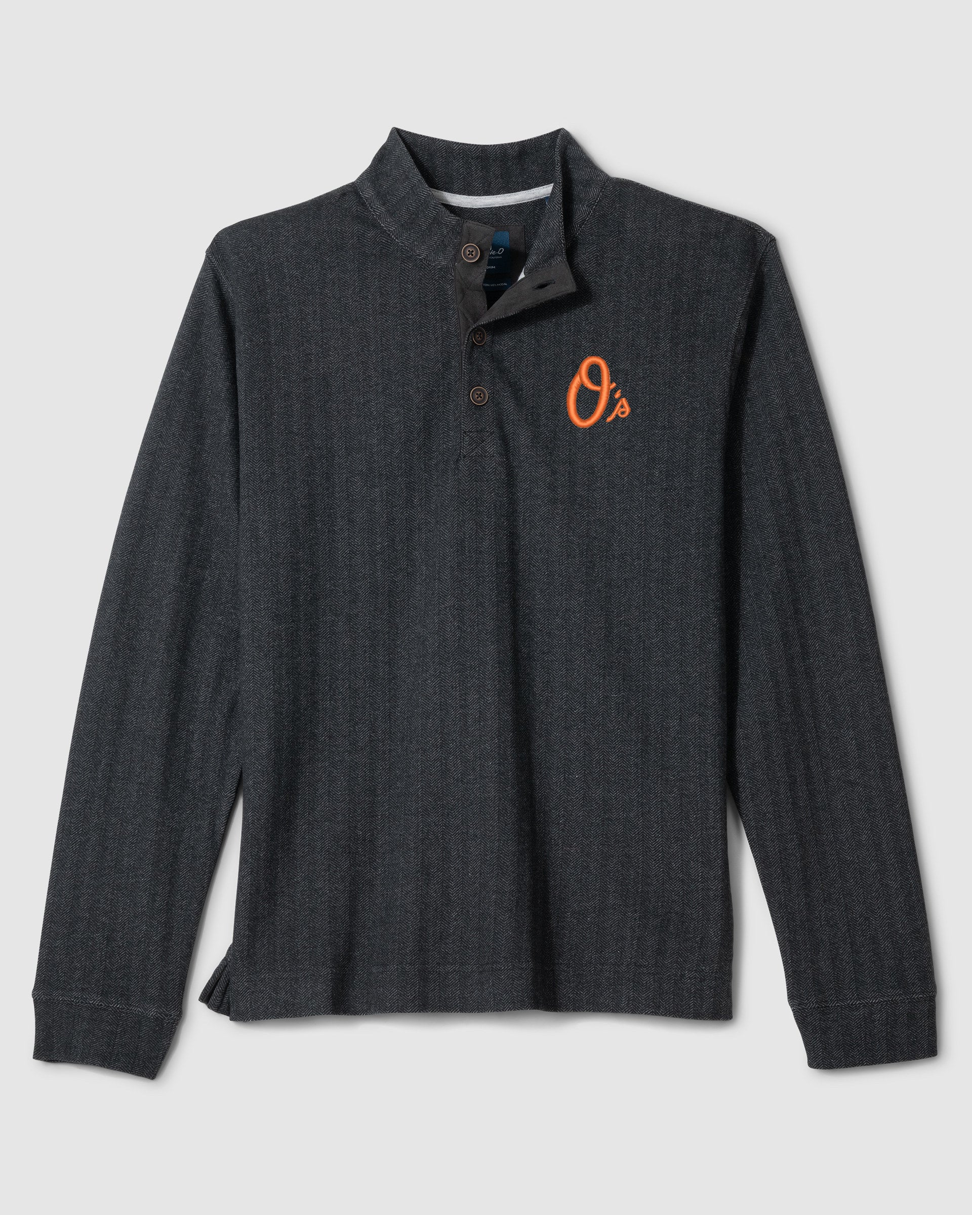Baltimore Orioles Cotton Blend Henley