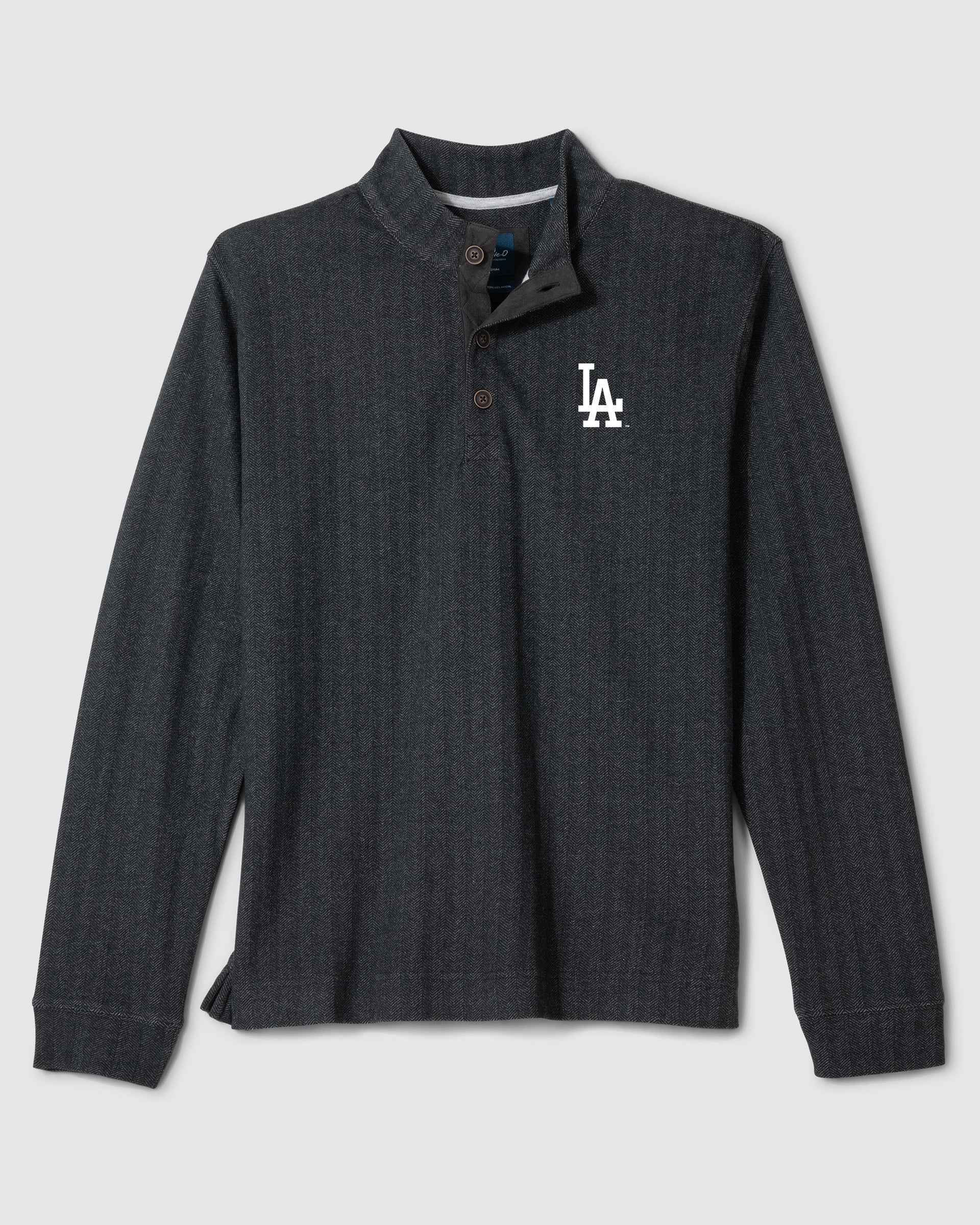 Los Angeles Dodgers Cotton Blend Henley