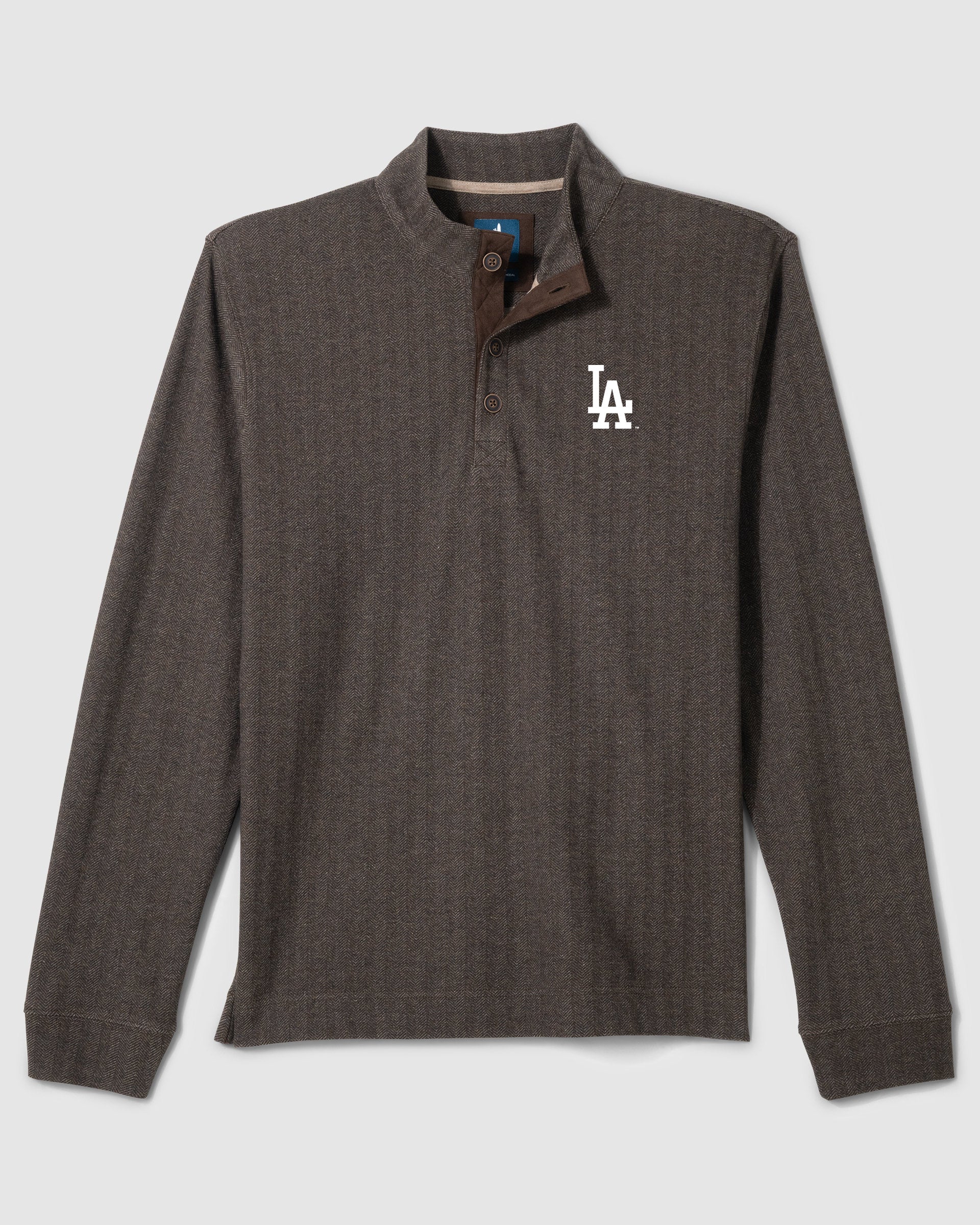 Los Angeles Dodgers Cotton Blend Henley