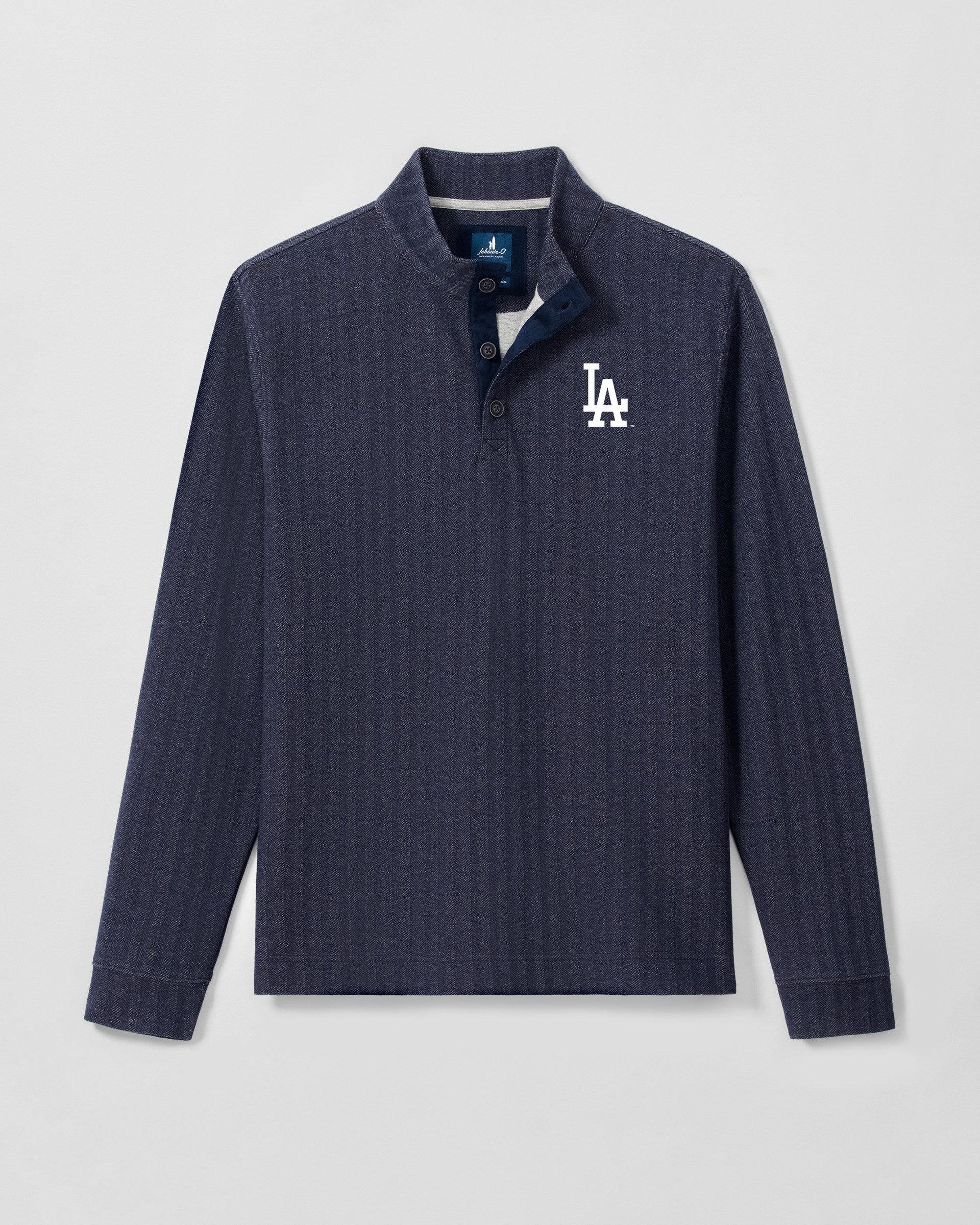 Los Angeles Dodgers Cotton Blend Henley