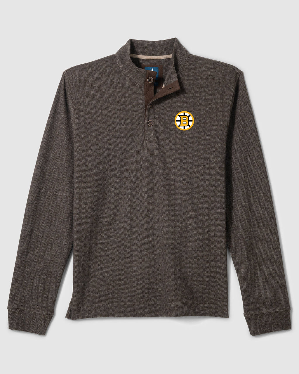 Boston Bruins Cotton Blend Henley