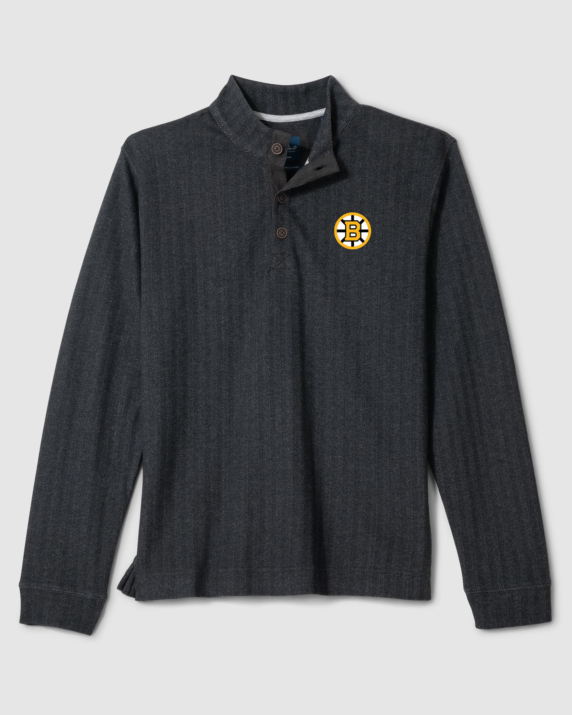 Boston Bruins Cotton Blend Henley