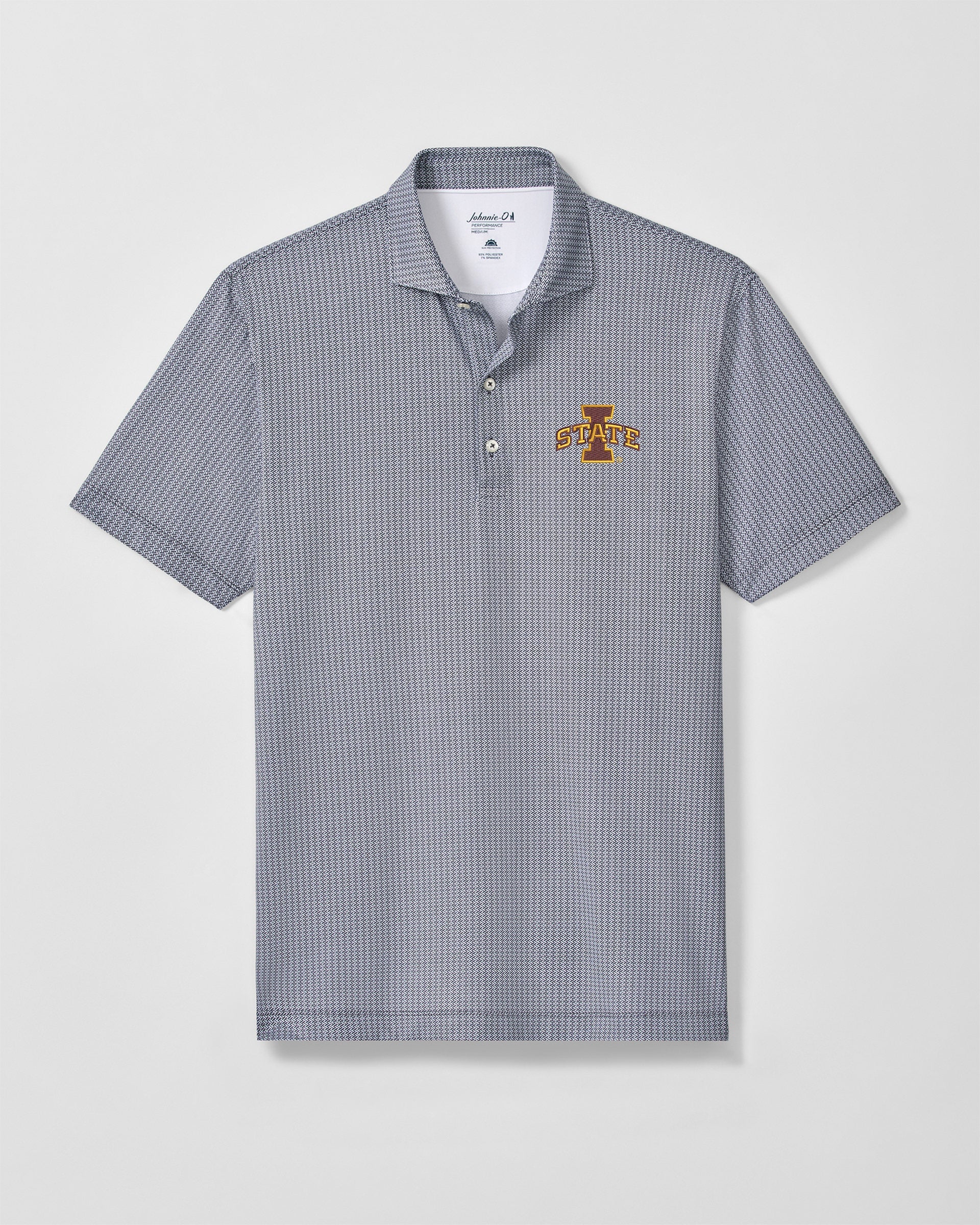 Iowa State Crosslink Printed Performance Jersey Polo