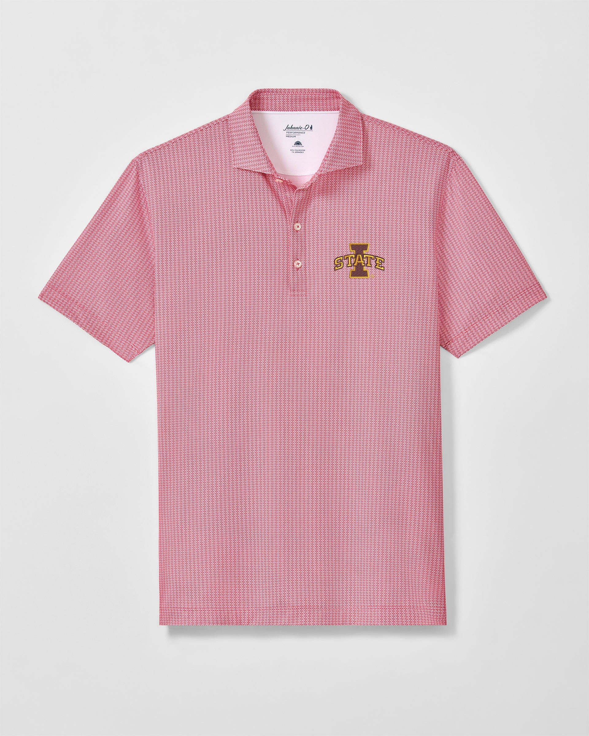 Iowa State Crosslink Printed Performance Jersey Polo