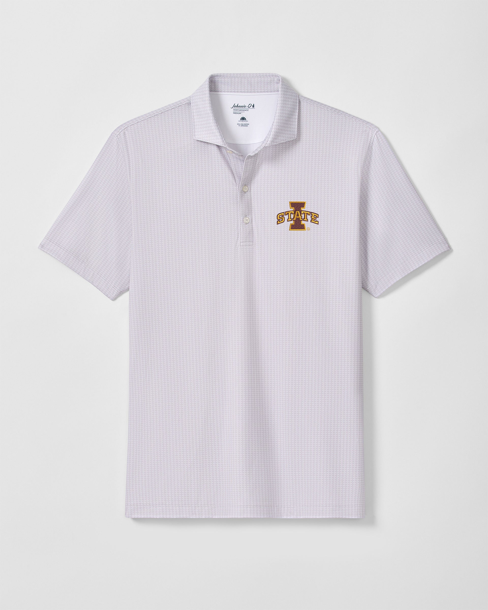 Iowa State Crosslink Printed Performance Jersey Polo