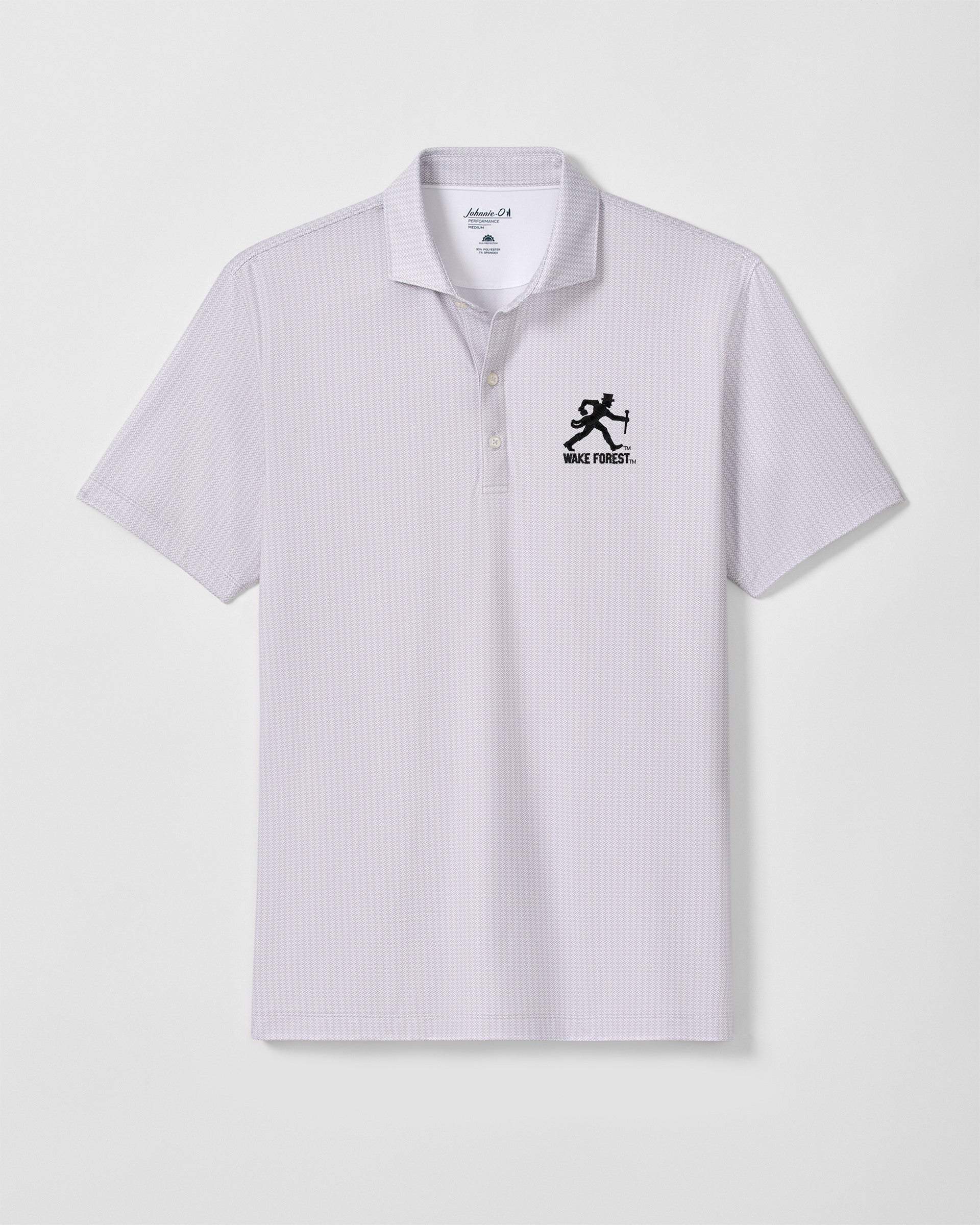 Wake Forest Crosslink Printed Performance Jersey Polo - Demon Deacon Logo