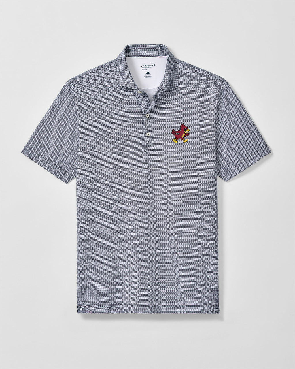 Iowa State Crosslink Printed Performance Jersey Polo - Vault Logo