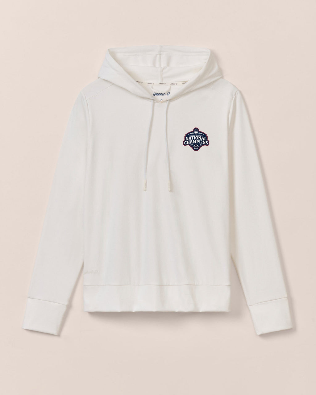 Women's UConn Hollow Nalla Performance Hoodie - 2025 Women's College Basketball Champions Logo
